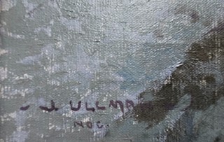 Josef Ullmann (1870 - 1922) - Noc (Velký formát)