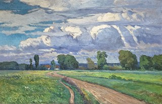 Josef Král - Oblačný den (Velký formát)