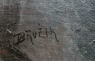 Václav Brožík - Portrét