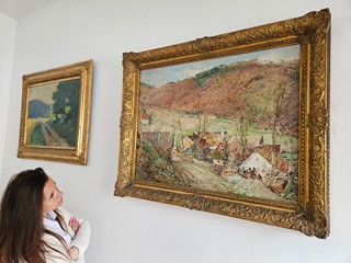 Oldřich Blažíček (1887 - 1953) - Předjaří v Karlickém údolí (Velký formát)