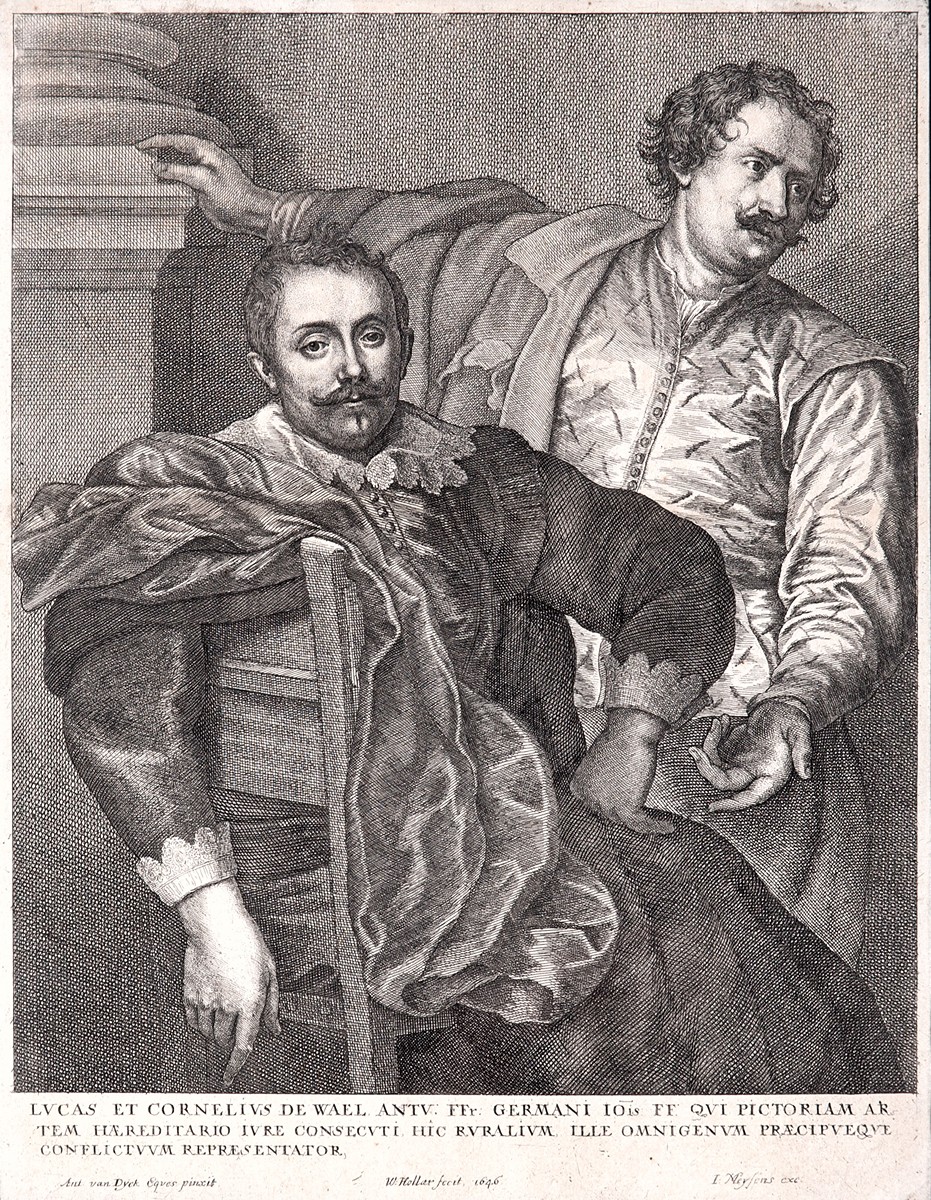 Václav Hollar 1607 - 1677 - Bratři de Waelové