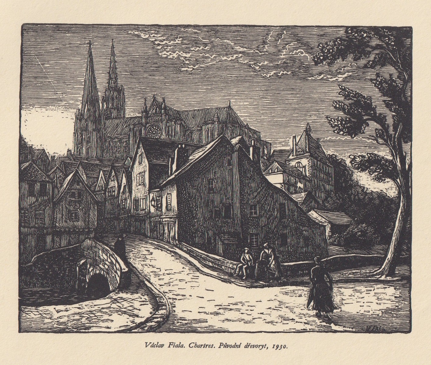 Václav Fiala 1896 - 1980 - Chartres