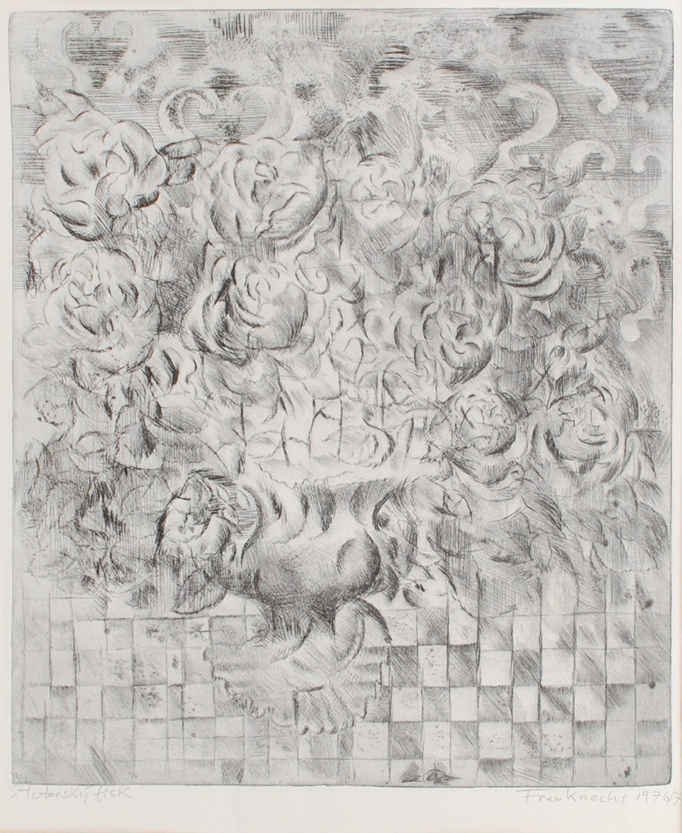 Karel Frauknecht 1925 - 1994 - Růže a čas