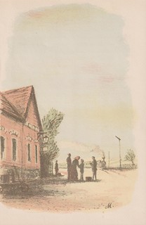 Karel Müller 1899 - 1977 - Nádraží