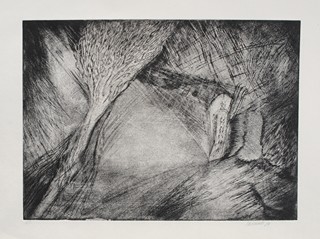 Dagmar Vašáková 1955 - Strom v krajině