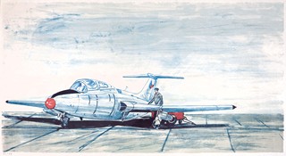 Jan Mácha 1926 - 1984 - Aero L29 Delfín
