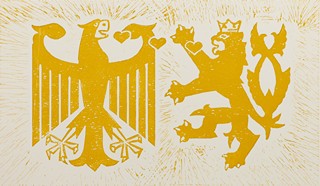 Birgitt Fischer 1972 - Černá orlice a dvouocasý lev
