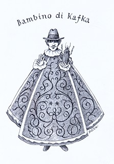 Jiří Slíva 1947 - Bambino di Kafka