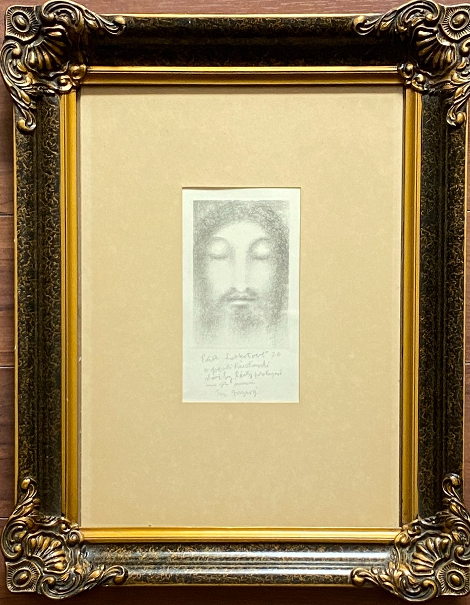 Jan Zrzavý (1890 - 1977) - Christ – The Face from Saint Veronica's Veil