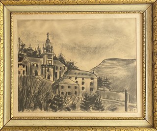 Bohuslav Reynek (1892 - 1971) - Church in Grenoble