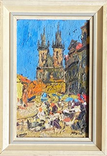Leopold Musil (1920 - 1997) - Old Town Square