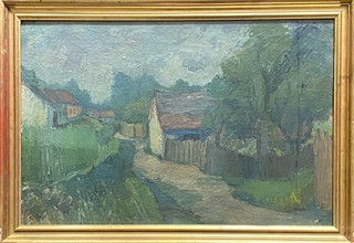 Otakar Nejedlý (1883 - 1957) - Road to the Village