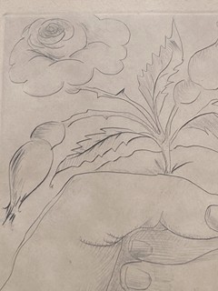 Emil Filla (1882 - 1953) - Hand with a Rose