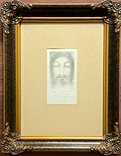 Jan Zrzavý (1890 - 1977) - Christ – The Face from Saint Veronica's Veil
