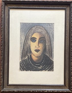 Jan Zrzavý (1890 - 1977) - Girl’s Head
