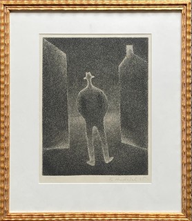František Hudeček (1909 - 1990) - Night Walker