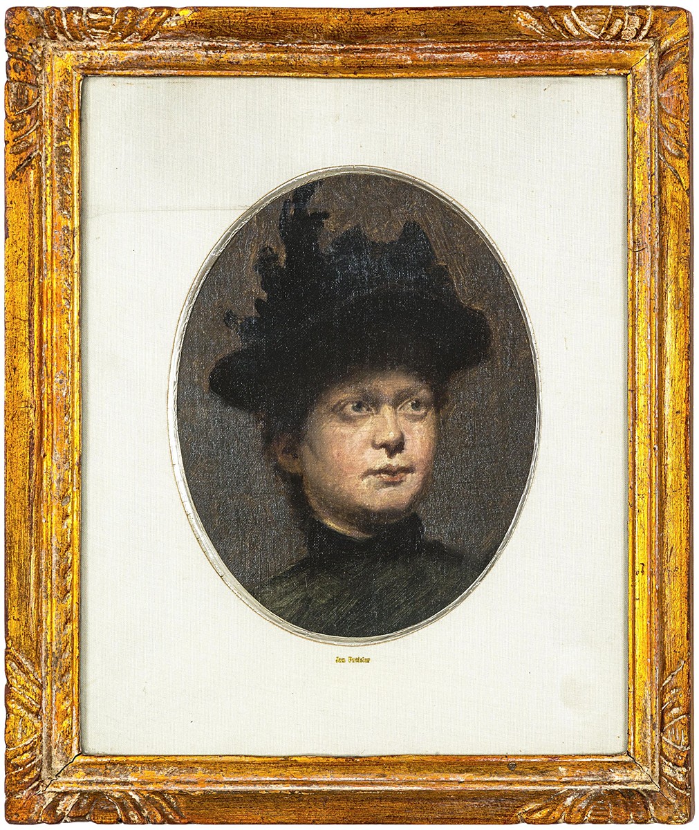 Portrait of a young lady