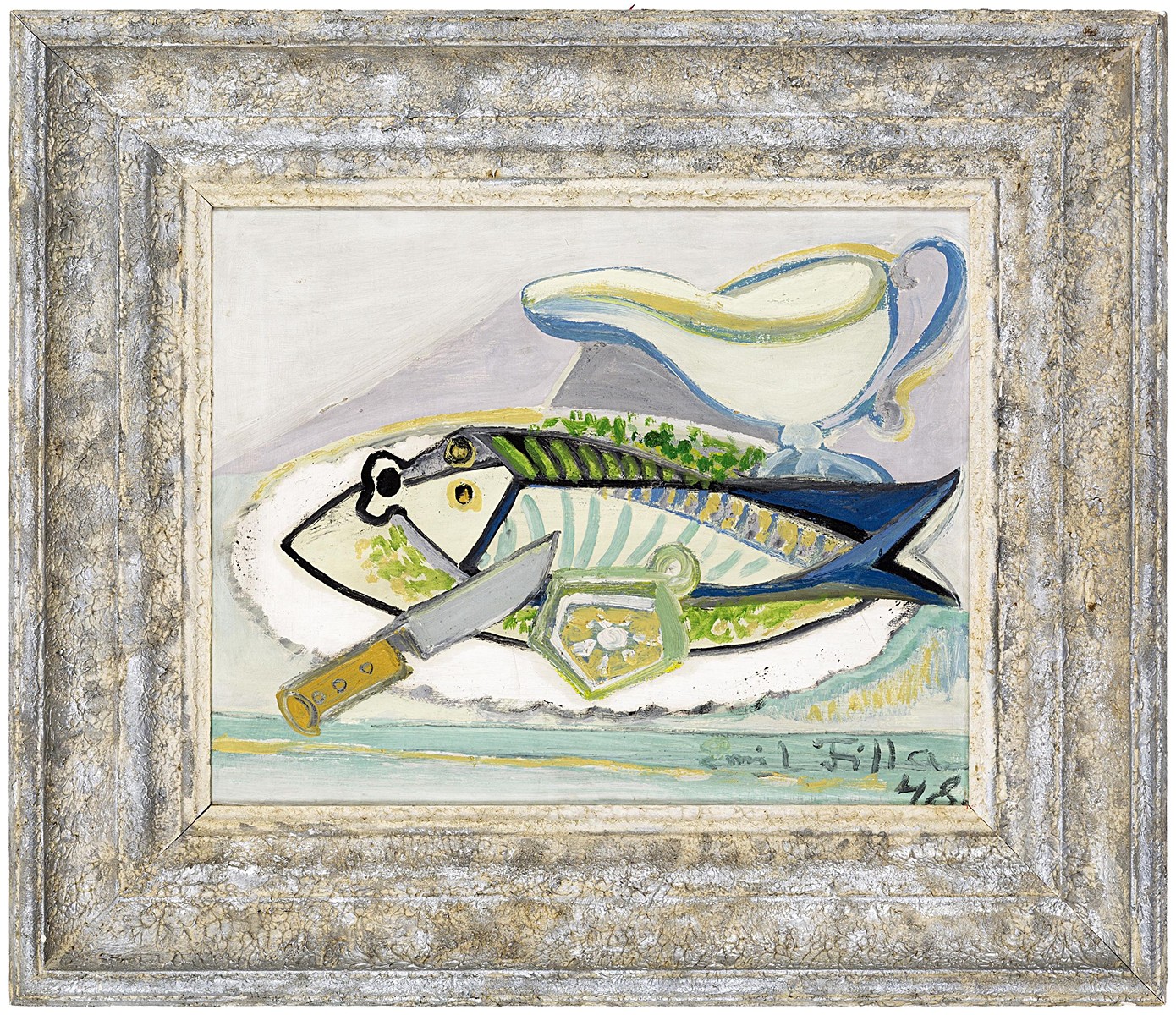 Still life with fish