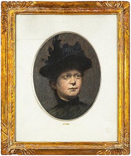 Portrait of a young lady