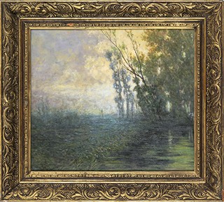 Morning by the river