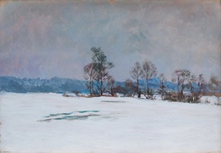 František Kaván (1866 - 1941) - Zimní krajina