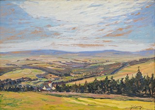 Josef Štolovský (1879 - 1936) - Pohled na krajinu
