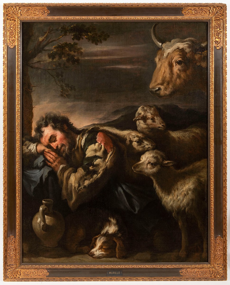 Domenico Fetti Rome (1589 – 1623). -
The Sleeping Shepherd Domenico Fetti