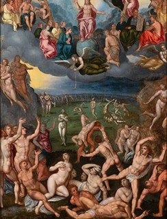South German Mannerist around 1600 - THE LAST JUDGEMENT