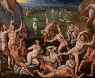 South German Mannerist around 1600 - THE LAST JUDGEMENT