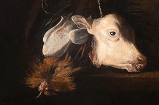 Felice Boselli (1650-1732) - Still Life with a Calf's Head