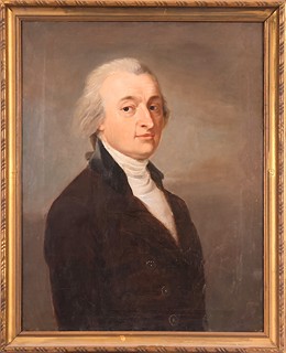 Central European Master – possibly Czech Late 18th Century -
Portrait of a Gentleman in a Brown Velvet Coat