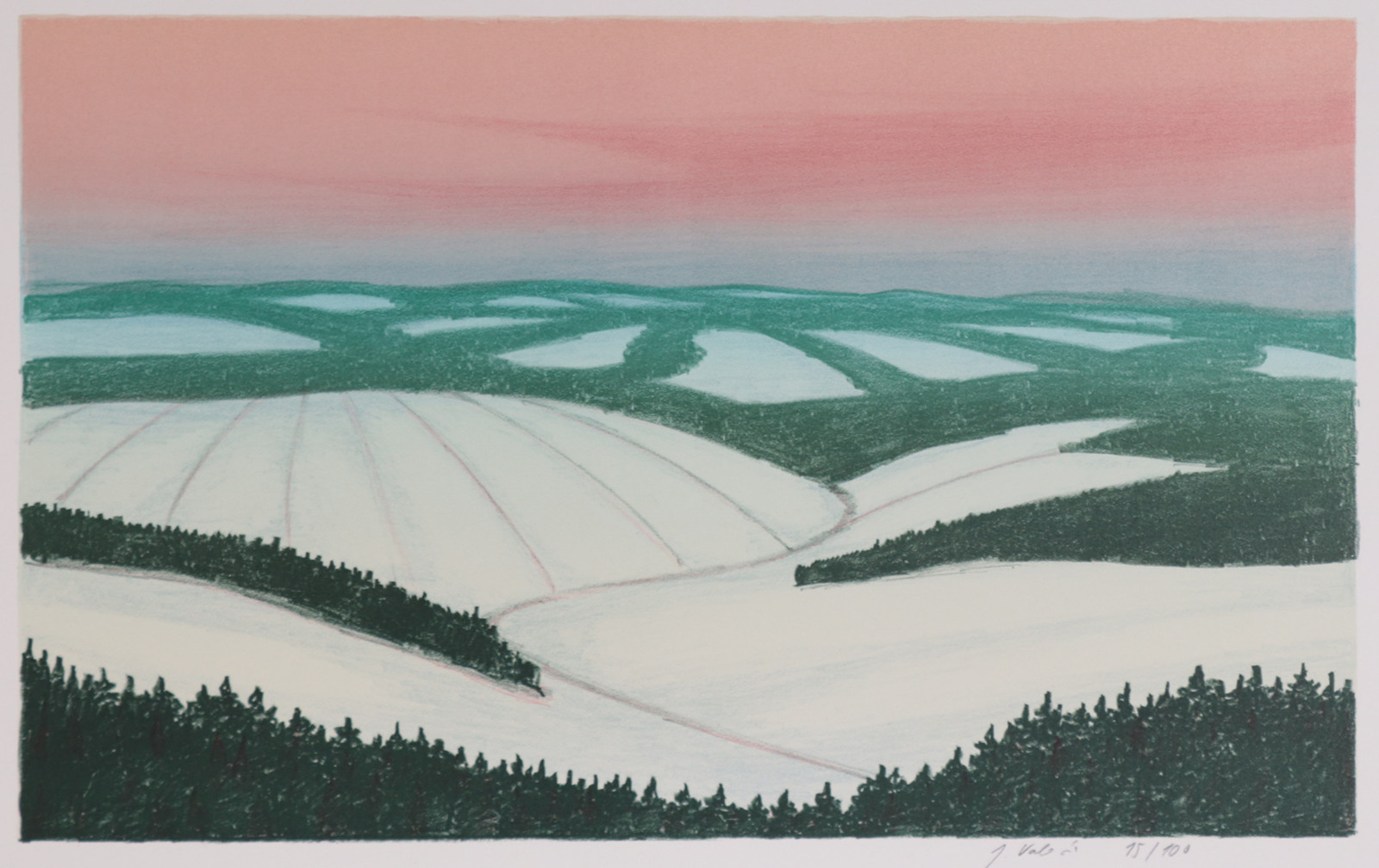 Jaroslav Valečka (1972-) - Krajina