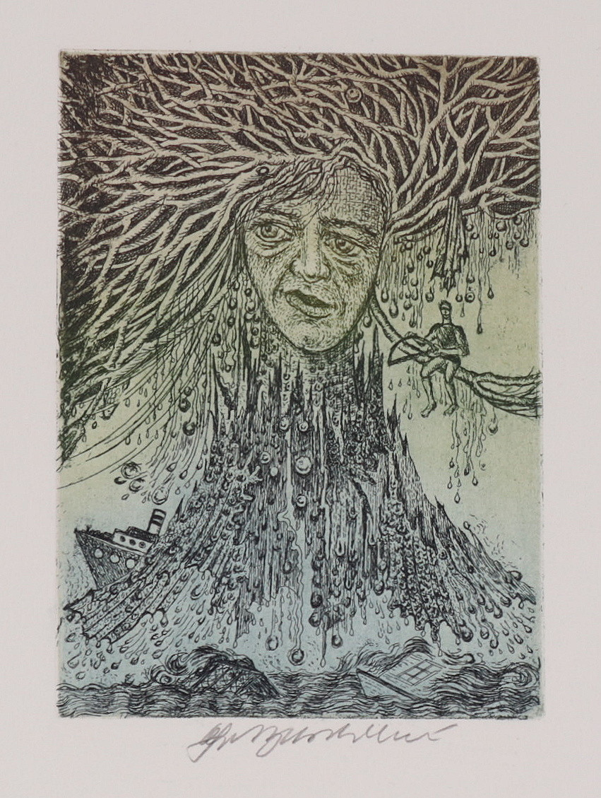Olga Vychodilová (1949-) - Strom