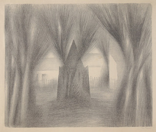 Jan Zrzavý (1890-1977) - Studna v Karlachových sadech