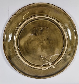 Olomučany - Keramický talíř s motivem lesních mužíčků