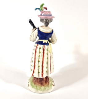 Dresden - Hudebnice v klobouku