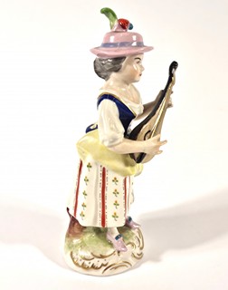 Dresden - Hudebnice v klobouku