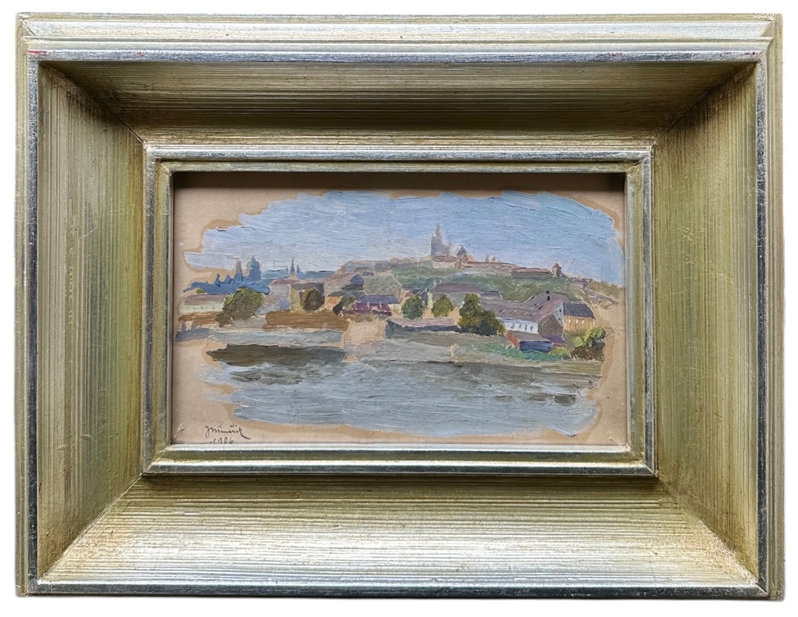 Jan Minařík (1862 - 1937) - Pohled na Prahu
