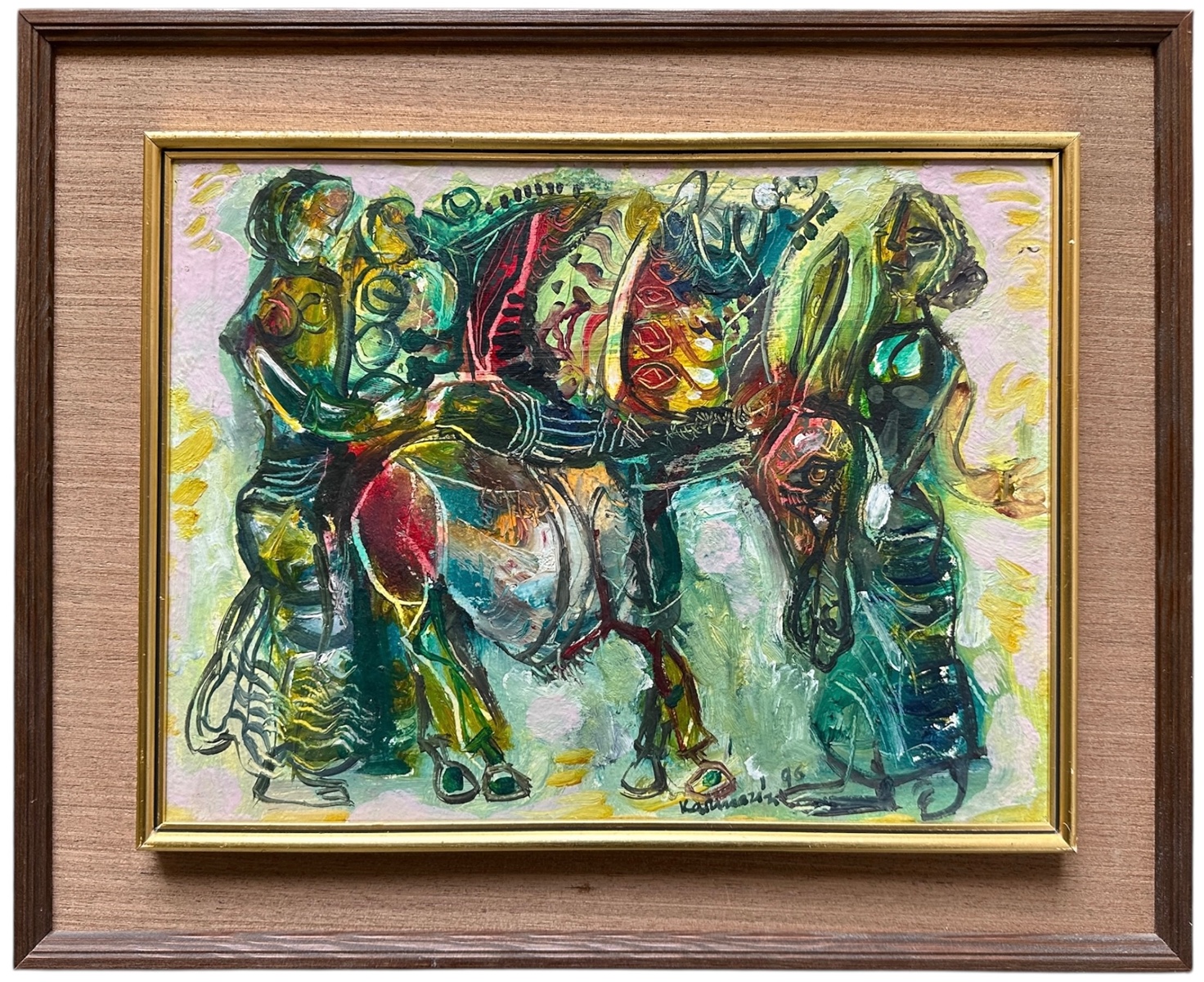 Jiří Karmazín (1932 - 2021) - Ženy a kůň