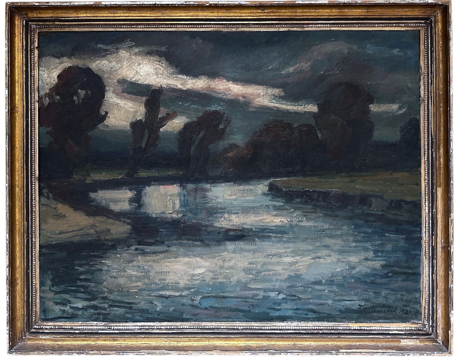 František Líbal (1896 - 1974) - U řeky