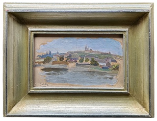 Jan Minařík (1862 - 1937) - Pohled na Prahu