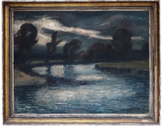 František Líbal (1896 - 1974) - U řeky