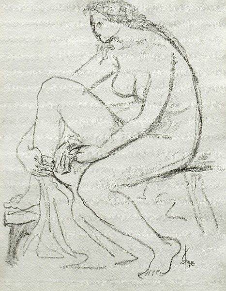 Stanislav Holý 1943 - 1998 - Akt ženy