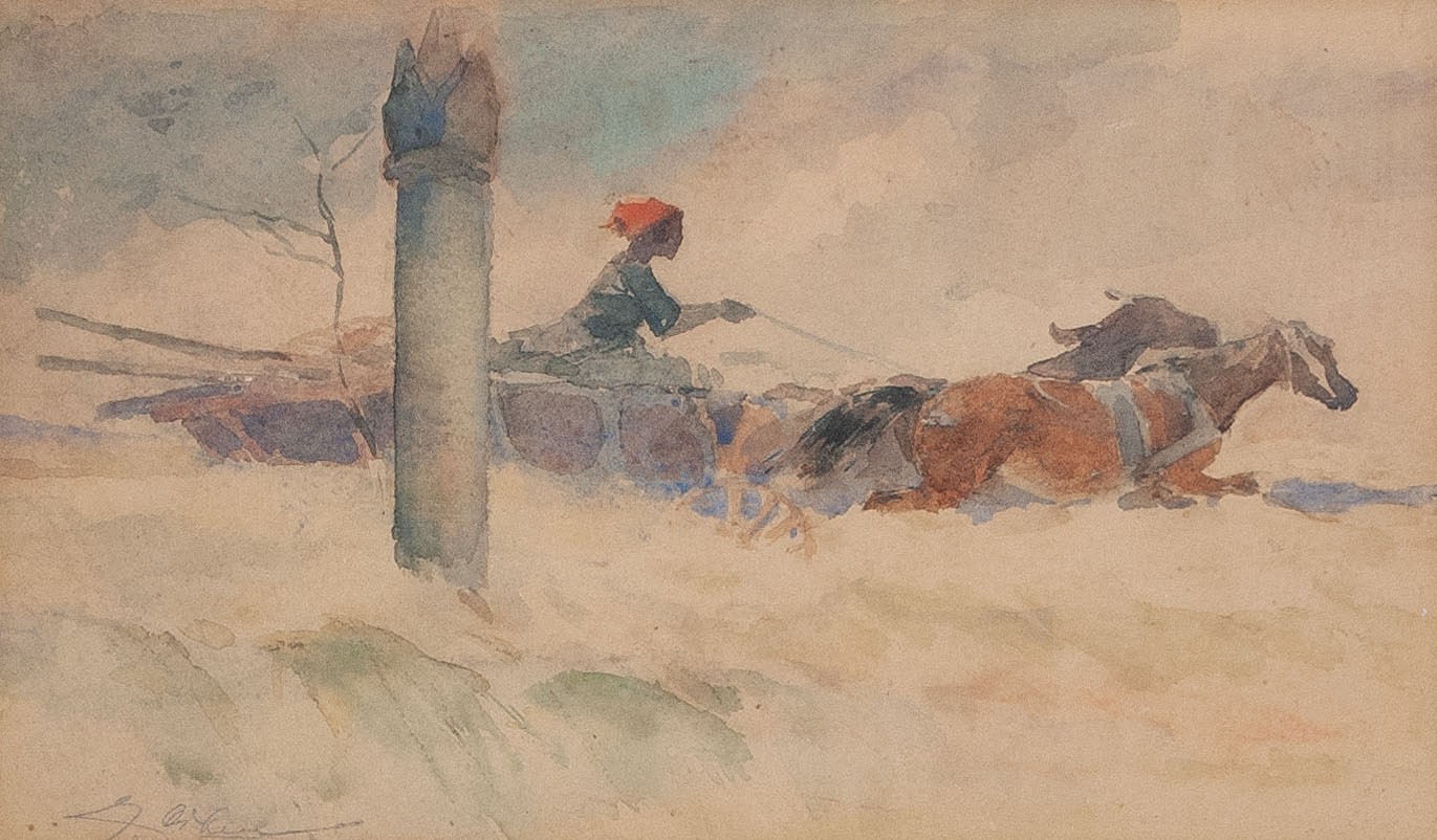 Oldřich Cihelka 1881 - 1958 - Cigáni