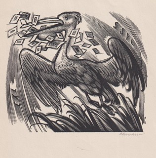 Vojtěch Cinybulk 1915 - 1994 - Čáp