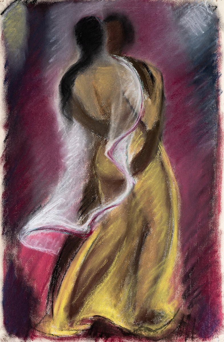 While dancing