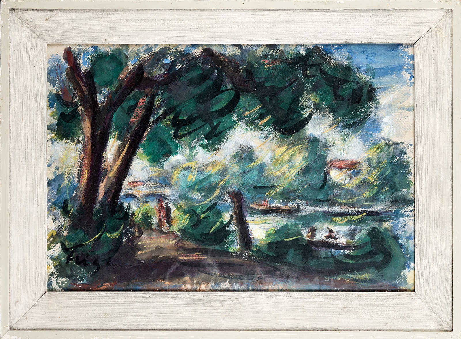 Summer day on the river
