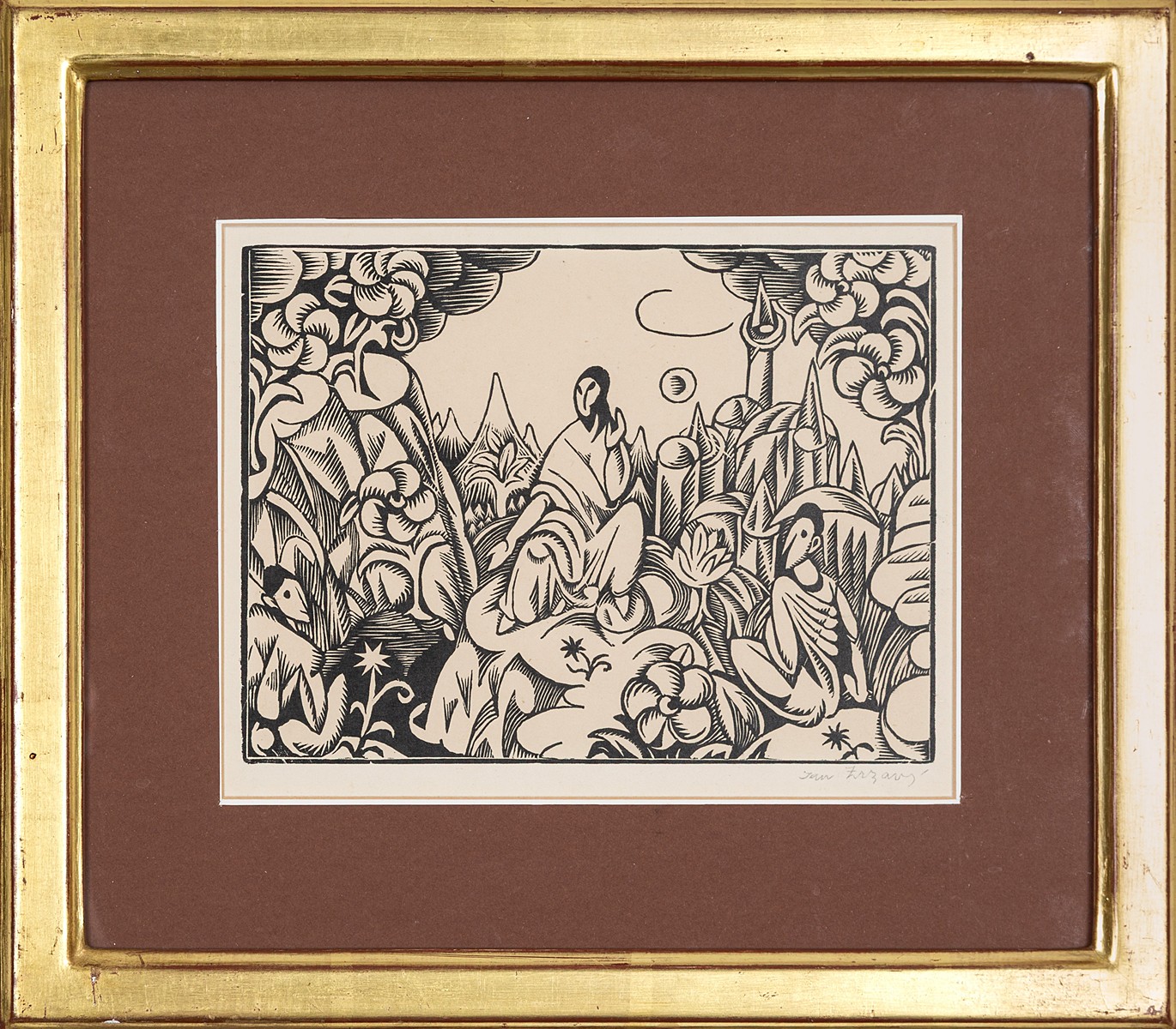 Sermon to the flowers