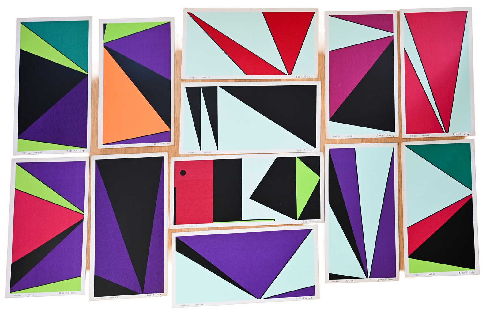 Olle Baertling (1911 - 1981) - The angles of Baertling - 35 ks