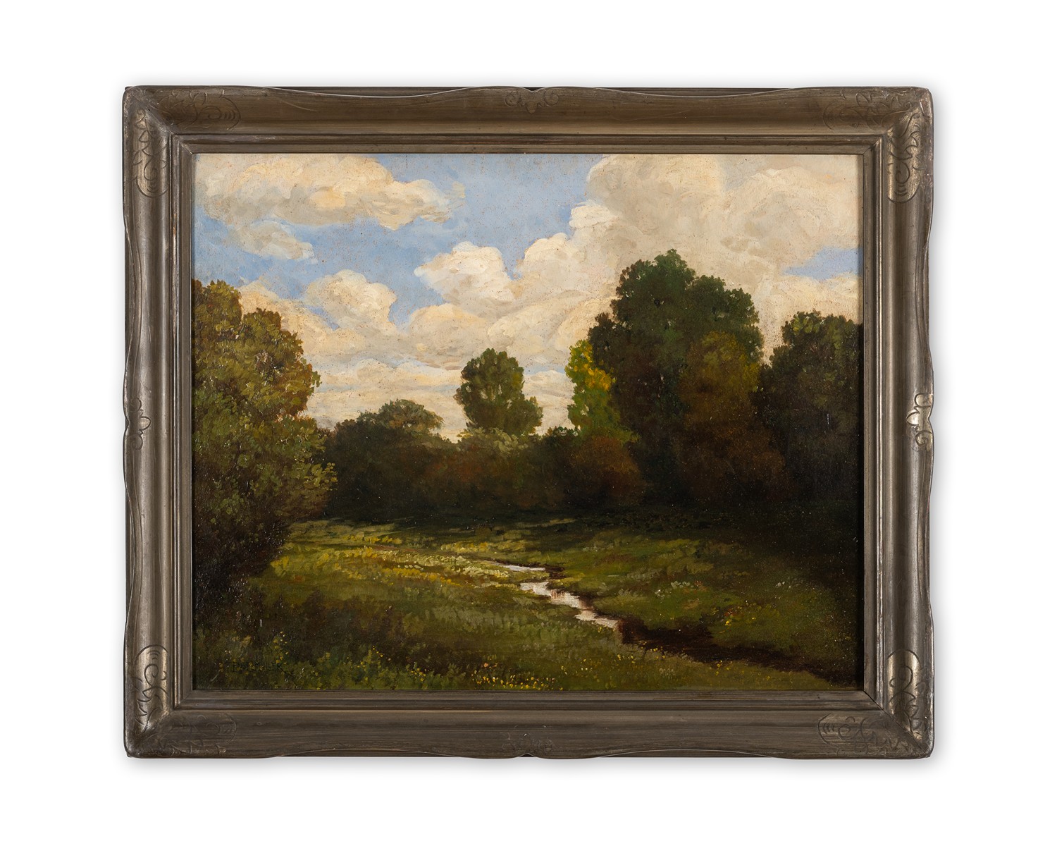 Ferdinand Engelmüller (1867 - 1924) - Louka s potůčkem